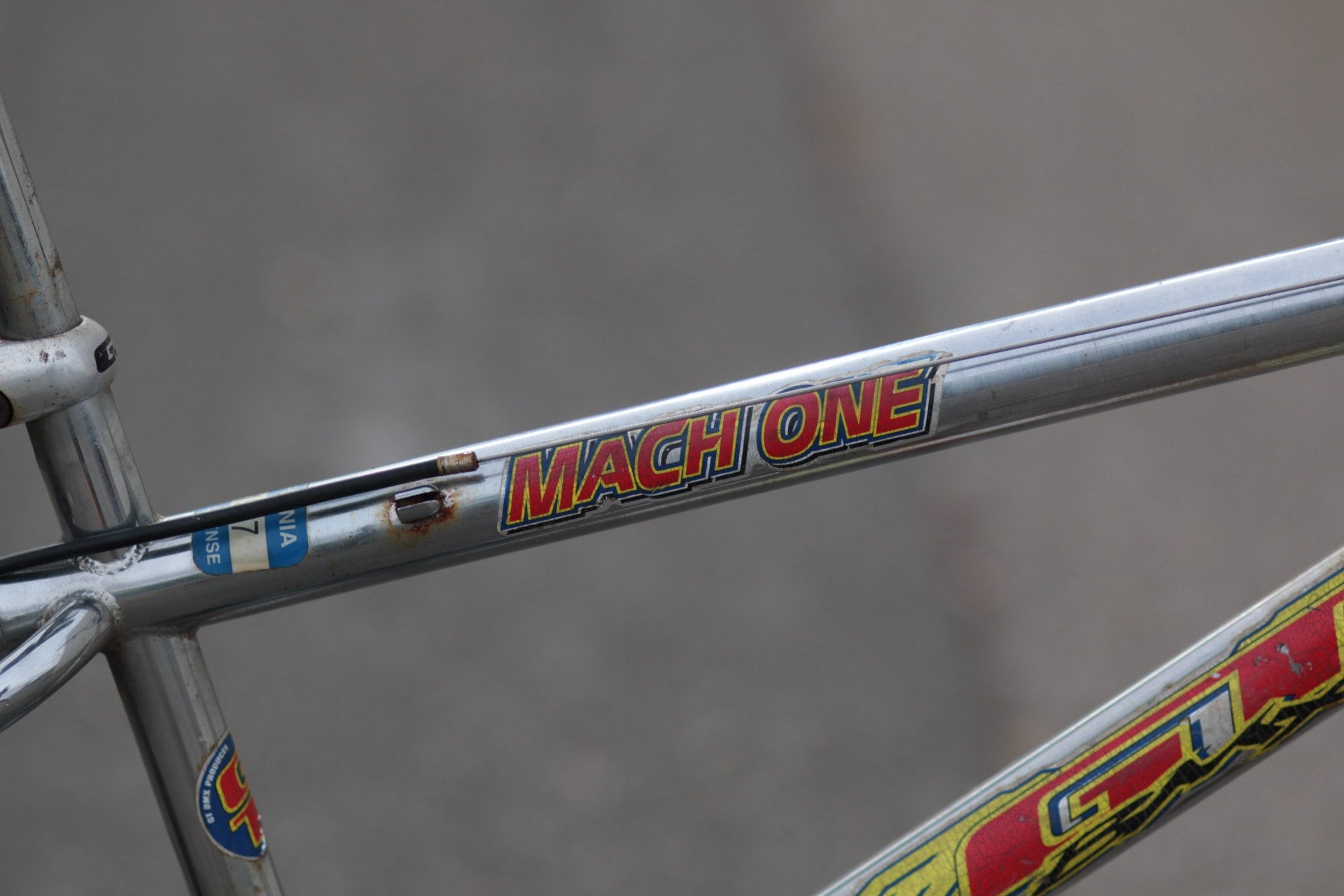 GT Mach One Vintage BMX Bike Chrome Nearly All Original Used Bikes for Sale Silicon Valley Bicycle Exchange Bay Area