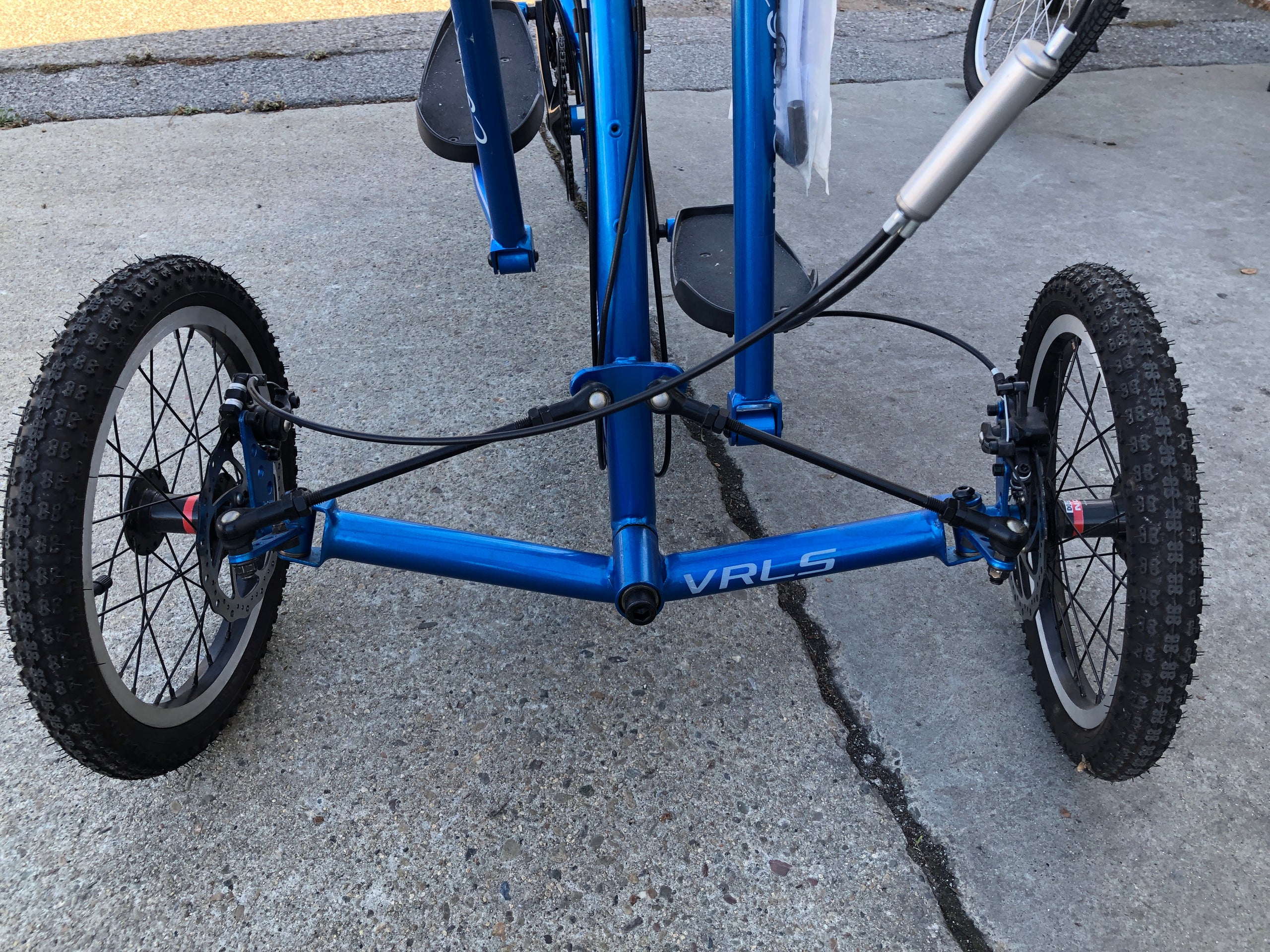 Grabtown Carva performance mobile elliptical standup bicycle LIKE NEW Blue Used Bikes for Sale Silicon Valley Bicycle Exchange Bay Area