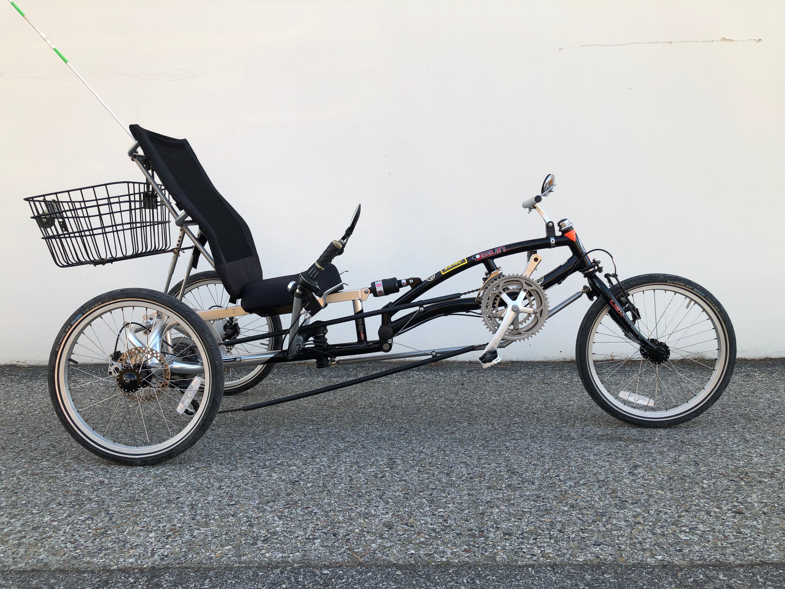 Ez 3 recumbent trike clearance