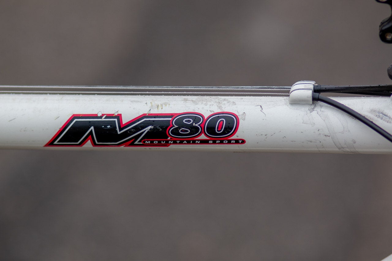 Raleigh M80 Hardtail Mountain Bike Made in the USA White Used Bikes for Sale Silicon Valley Bicycle Exchange Bay Area