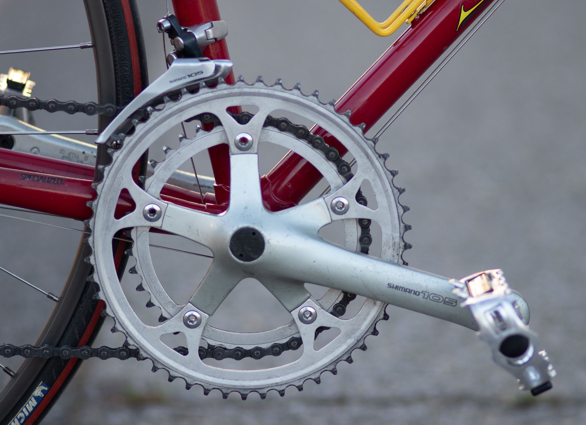 Specialized Sirrus Lugged Steel Classic Road Bike Cream Red