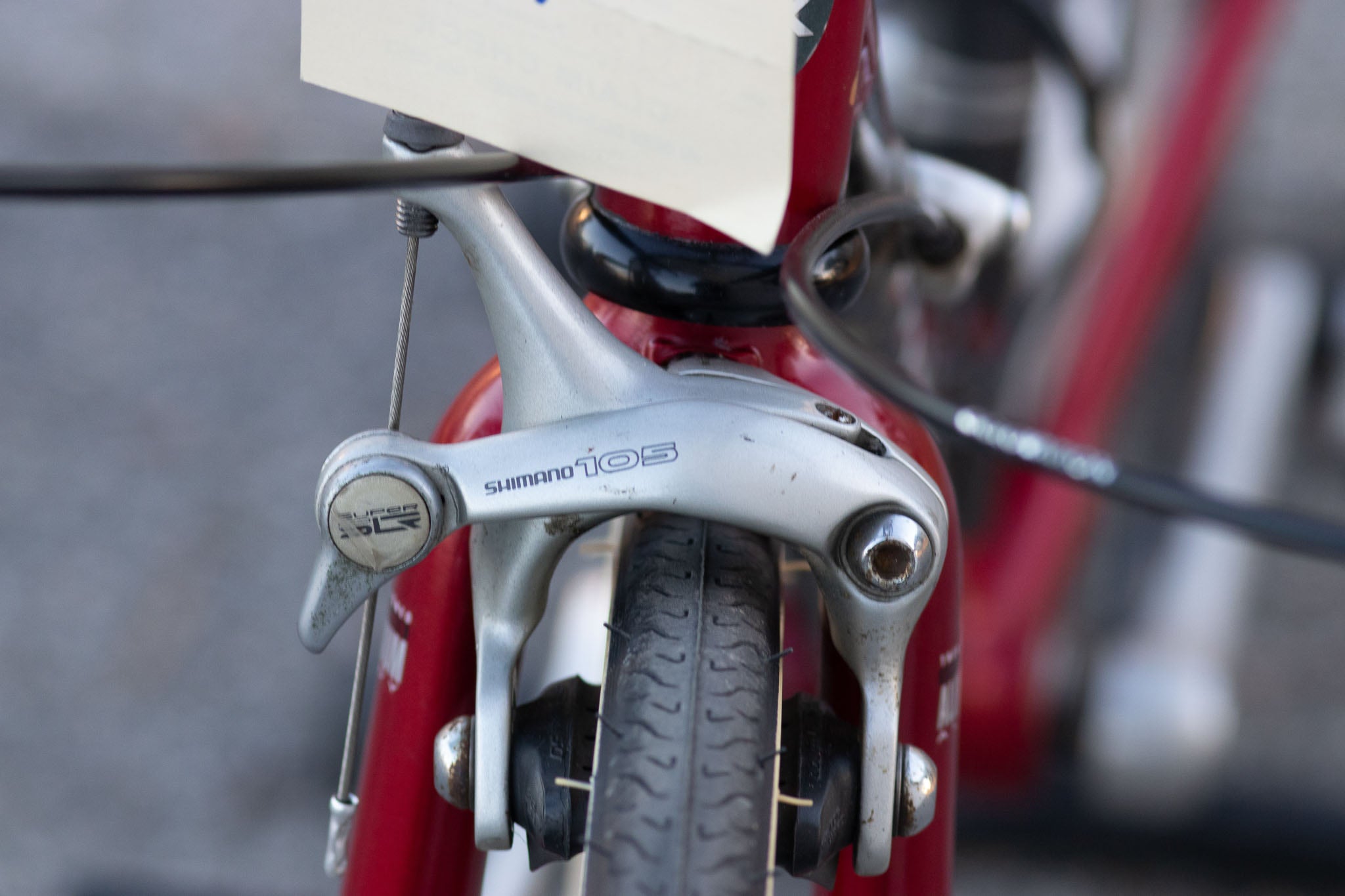 Trek 2100 Composite Carbon / Aluminum Road Bike Made in USA Black/Red