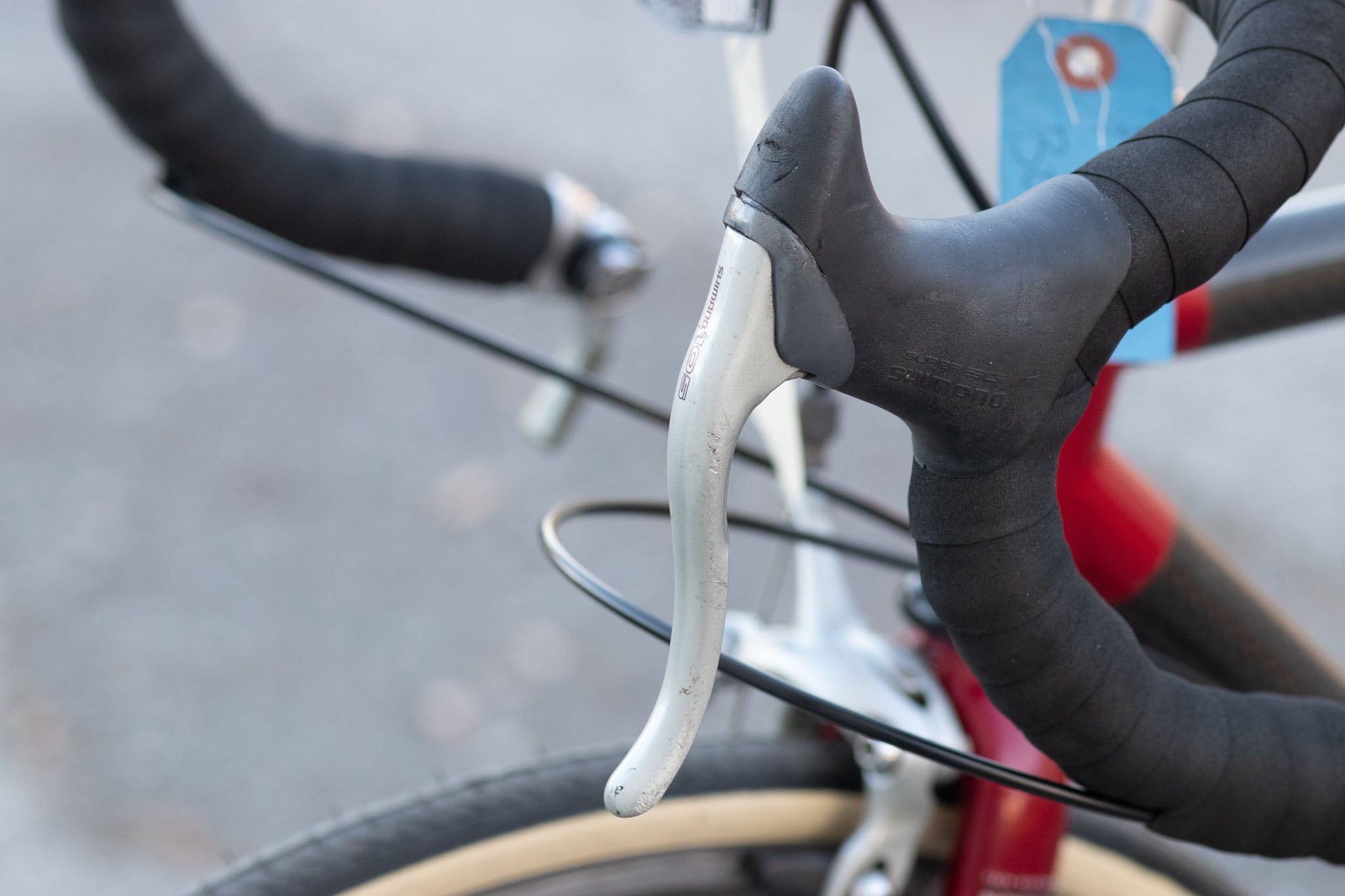 Trek 2100 Composite Carbon / Aluminum Road Bike Made in USA Black/Red