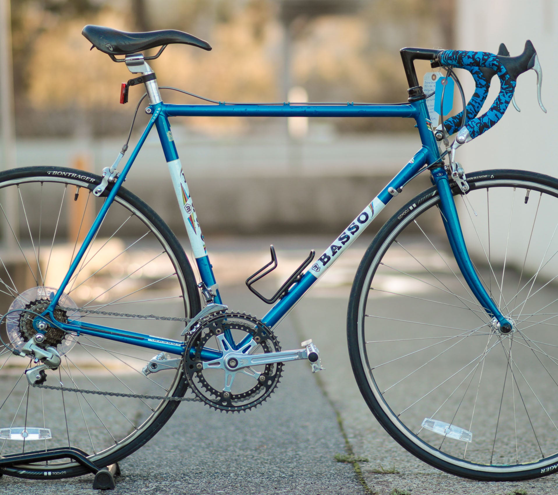 Basso Gap Vintage Lugged Steel Road Bike Blue Used Bikes for