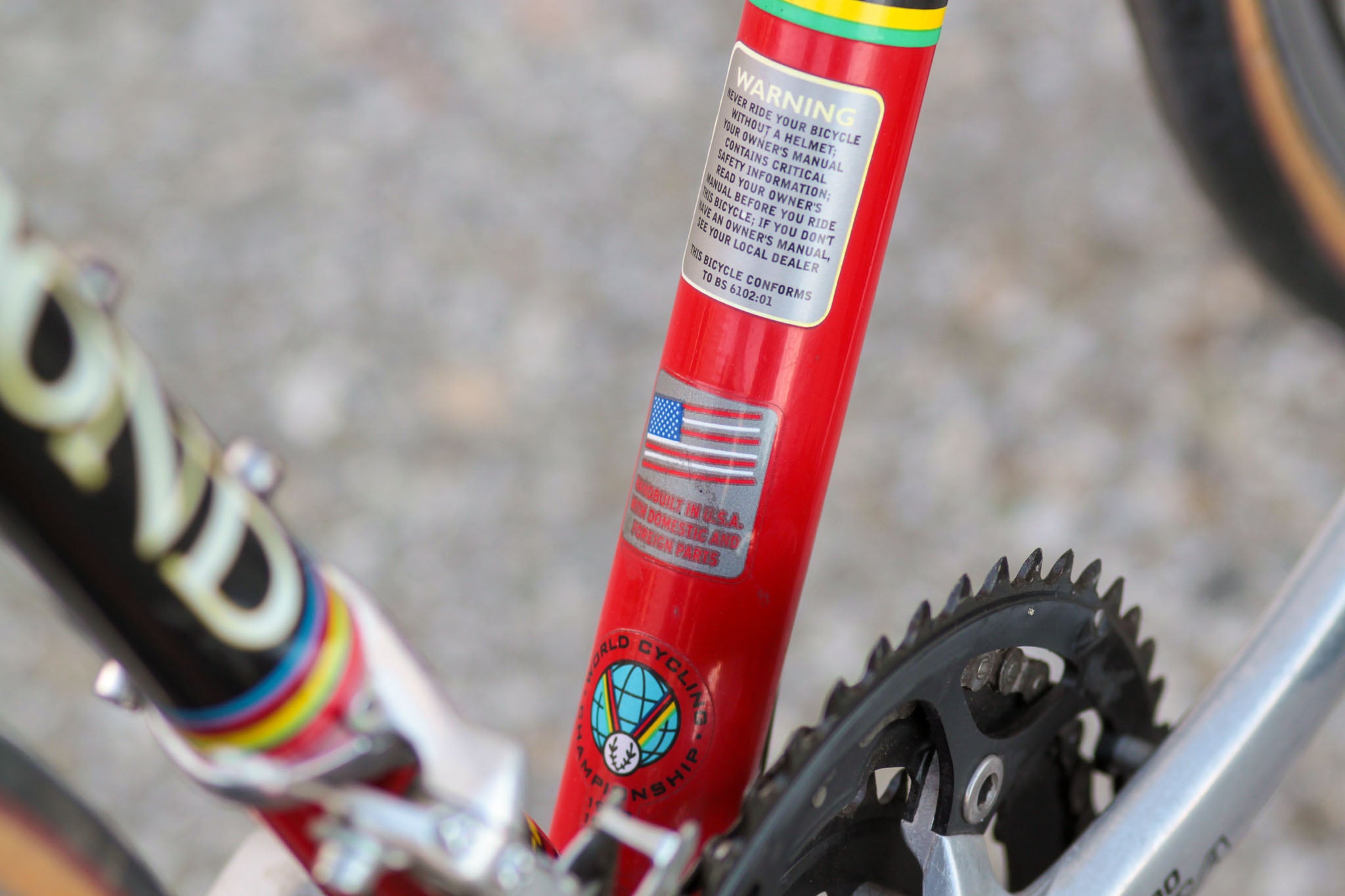 LeMond Tourmalet Handbuilt in the USA Vintage Steel Road Bike Rolf Vector Wheels Red Used Bikes for Sale Silicon Valley Bicycle Exchange Bay Area