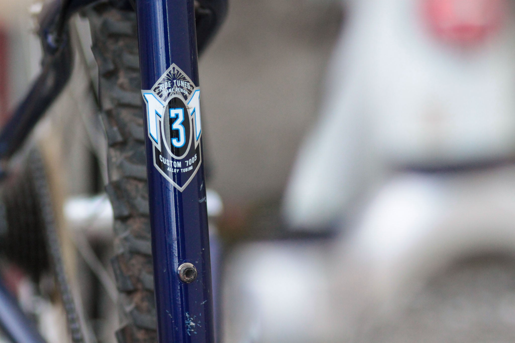 Schwinn Moab 7005 Aluminum Hardtail Mountain Bike with Rock Shox Judy C Fork 17 Blue White Used Bikes for Sale Silicon Valley Bicycle Exchange Bay Area